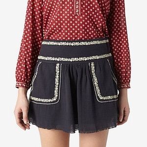 Isabel Marant embroidered skirt